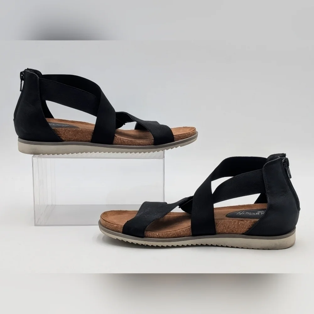 Eurosoft Size 8 M Women's Black Strappy Sandals - Chic & Comfortable - Picture 7 of 15